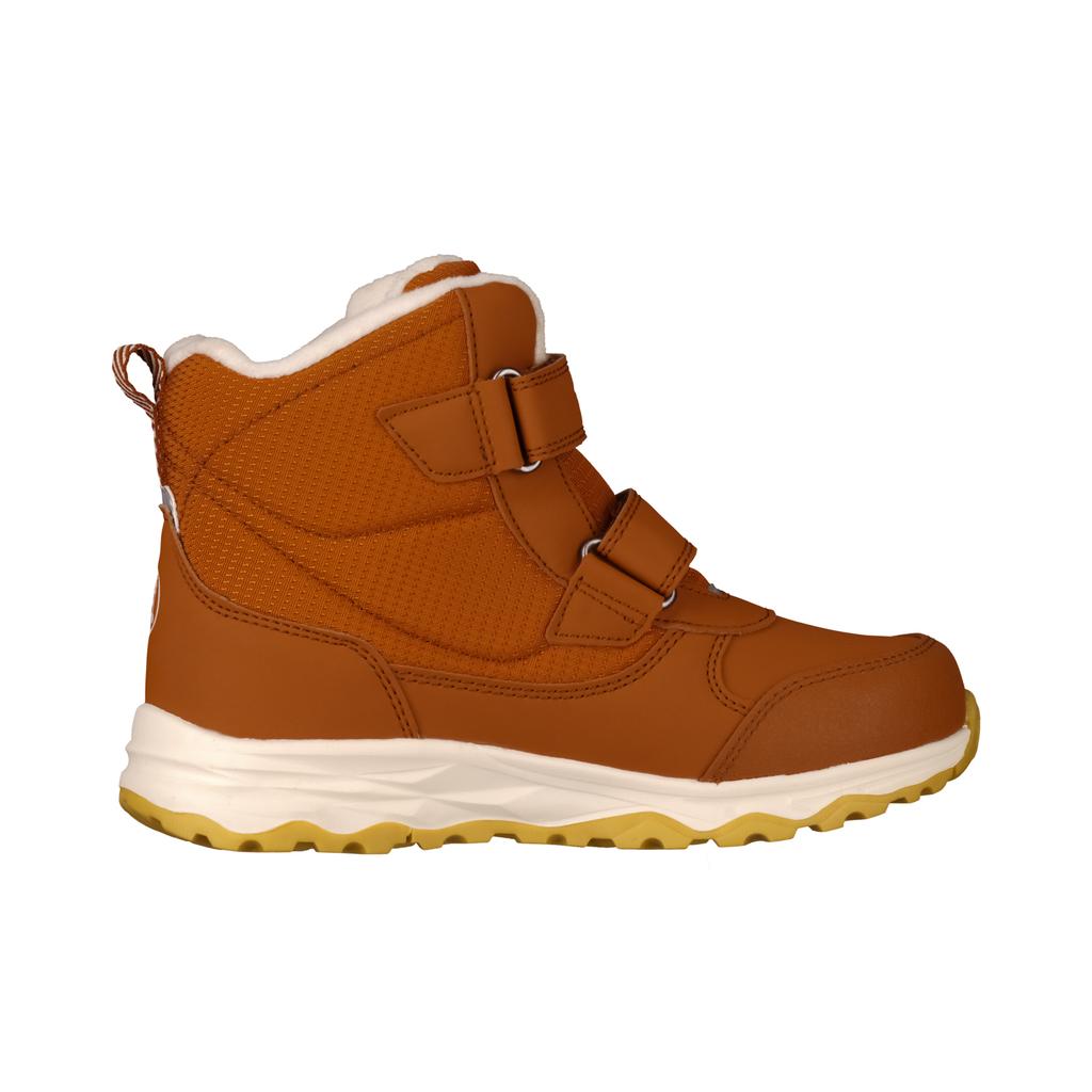 Children's Winter Boots Trollkids Kids Hafjell Winter Boots Snow Boots Fastened with Velcro Brown (264-808)