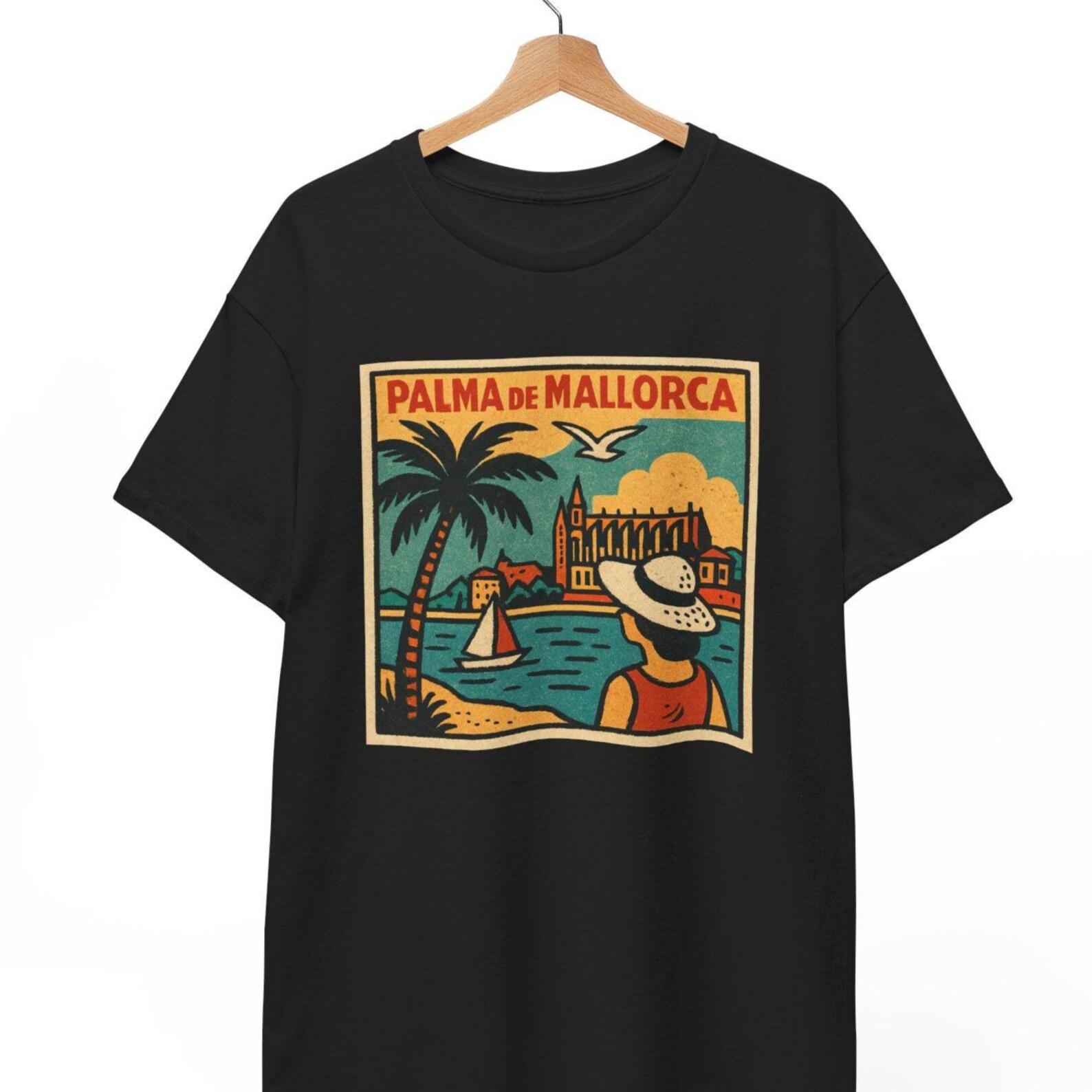 Palma De Mallorca T-Shirt: Retro Comic Spanish Island Tee XL