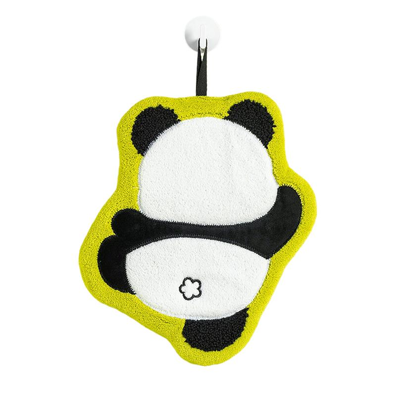 Cute Panda Hand Towel, Absorbent And Quick-Dry Towel, Thickened Towels For Kitchen And Bathroom, Multi-Purpose Towel For Home