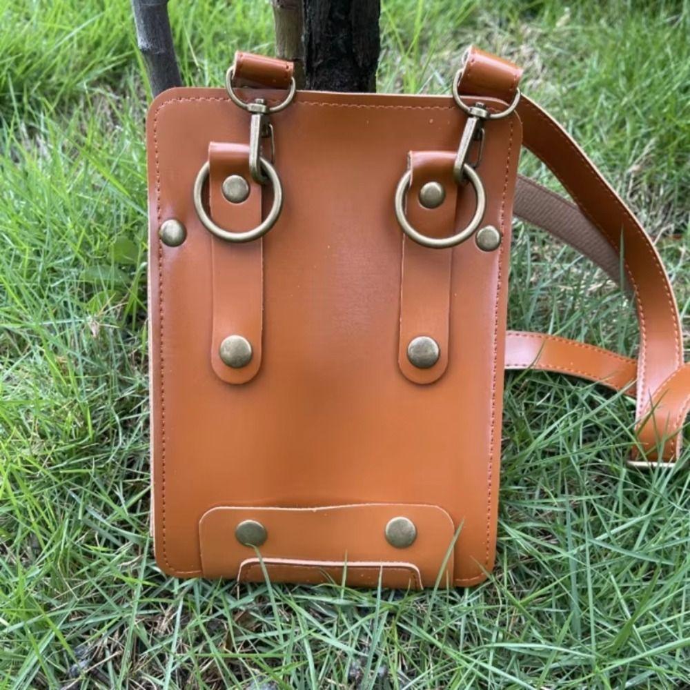 Heavy Duty Adjustable Waist Bag Tool Storage Leather Tool Belt Electrician Tool Pouch  Electrician