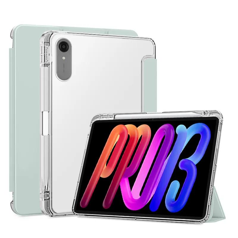 For Idea Tab Pro Gen 2 13 Case With Pen Holder Trifold Soft Back Stand Tablet Coque For Idea Tab Pro Gen2 Case 13 Inch