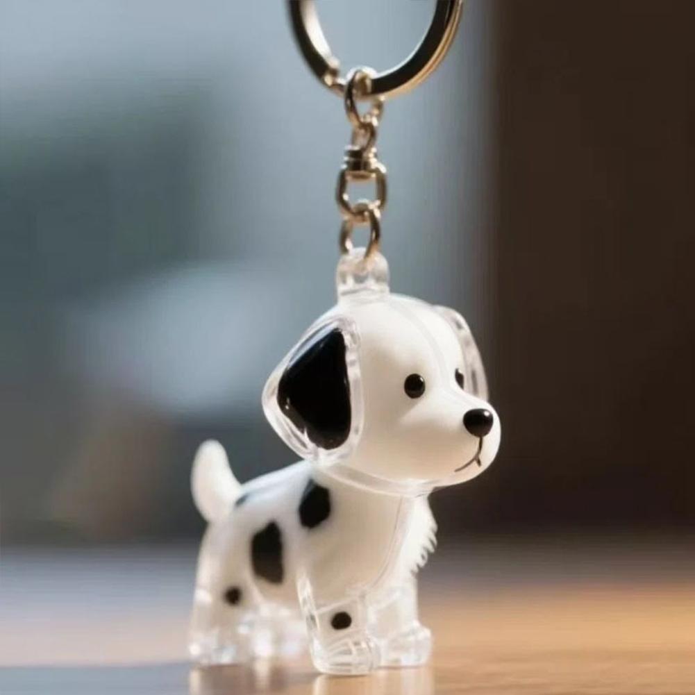 Dog Hair Storage Cute Pendant Keychain Bag Pendant Collection Capsule Cartoon Dog Hair Storage A7K5