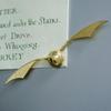 Official Harry Potter Golden Snitch Quidditch 3D Magnet Sticker