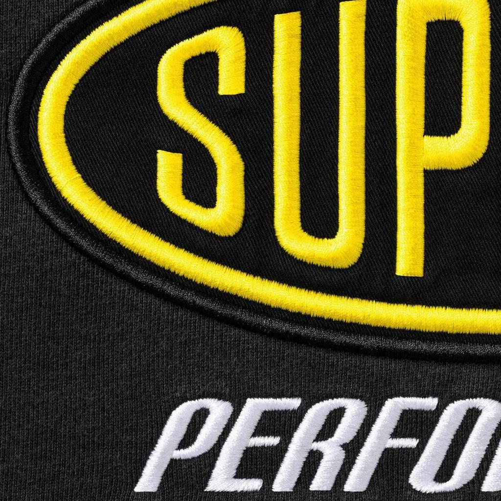 Supreme Performance Zip Up Hooded Sweatshirt Black