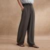 Women's High-Waisted Wide-Leg Suit Trousers