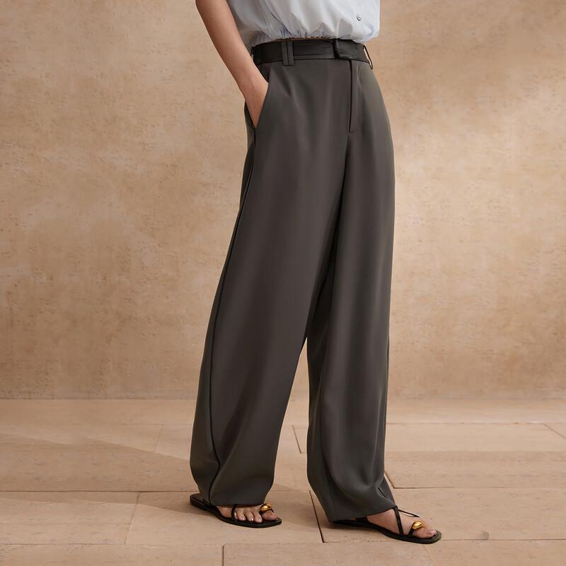 Women's High-Waist Wide-Leg Casual Trousers