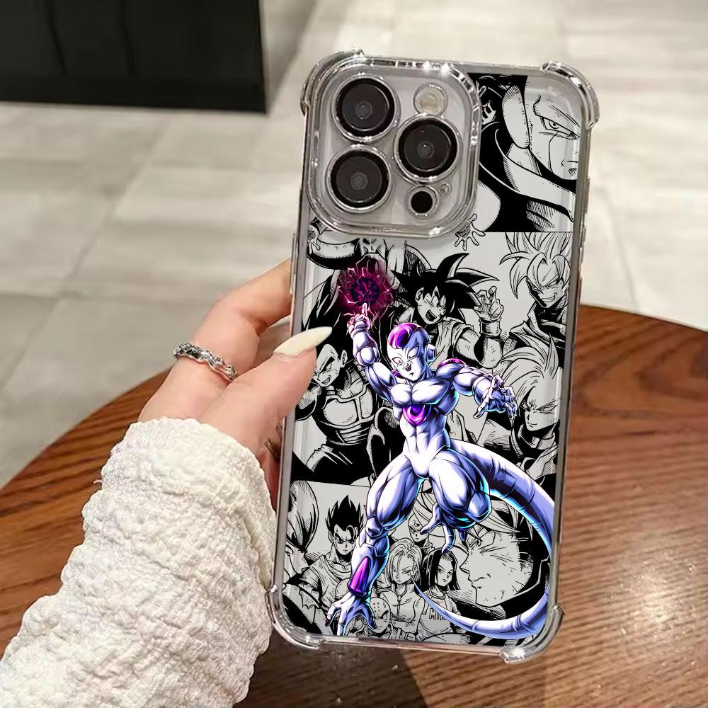 Japanese Anime D-Dragon Balls Funda For iPhone 17 Pro 16 15 14 13 12 11 Pro Max Case 17 Plus 17E 16E 17Air Silicone Phone Cover