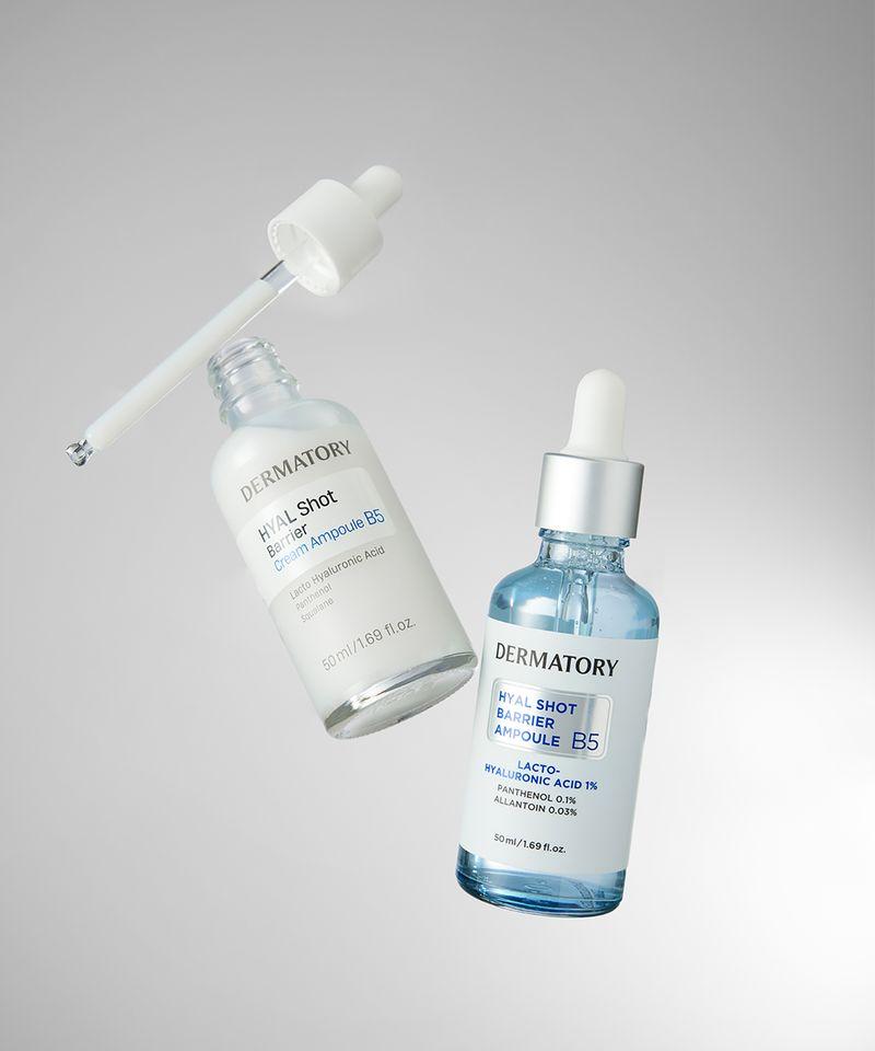 [SET] Hyal Shot Barrier Ampoule 50ml + Cream Ampoule B5 50ml [Gift] Hyal Shot Cream 10ml