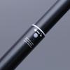 Interactive Dog Flirt Pole Extendable Size S Cotton Rope Dangler Black for Training Healthy Pet Exercise Teaser