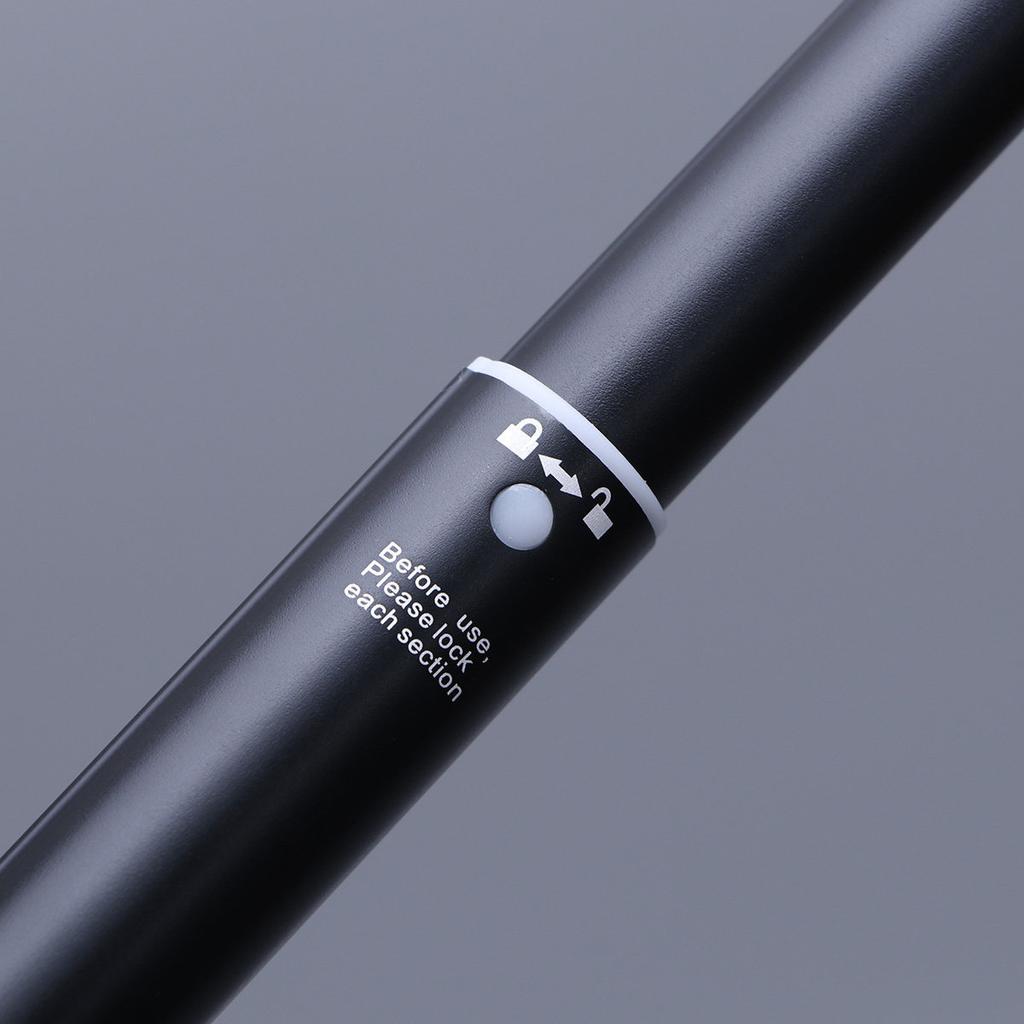 Interactive Dog Flirt Pole Extendable Size S Cotton Rope Dangler Black for Training Healthy Pet Exercise Teaser