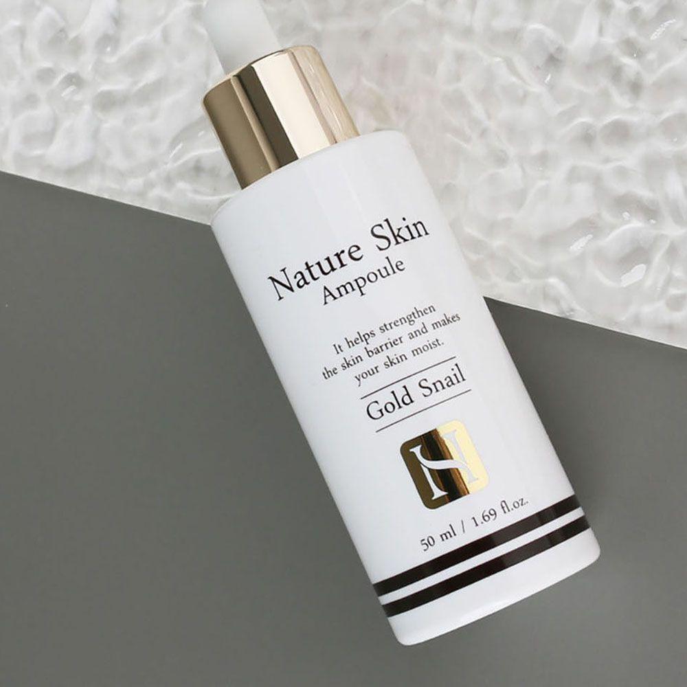 

RPQILKSR Snail Mucus Ampoule 50ml, Moisturizing on the Outside and Moist on the Inside