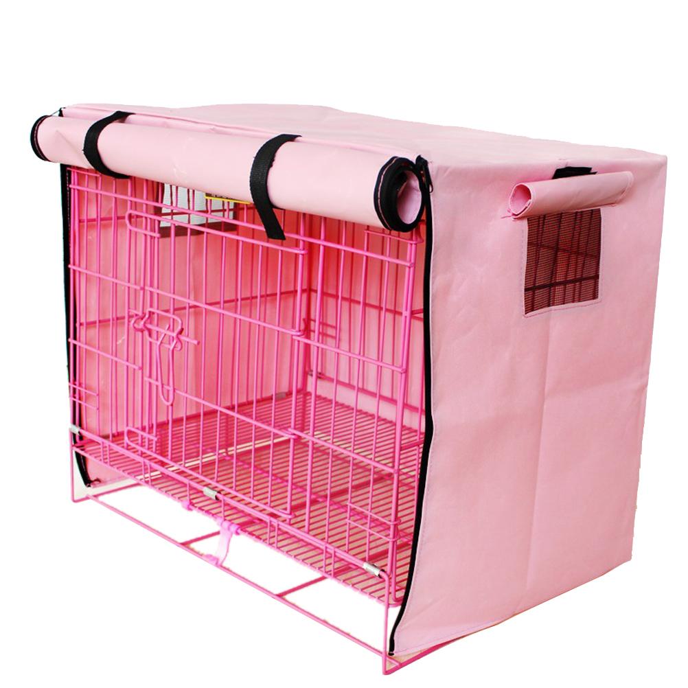 Windproof Pet Cat Rabbit Dog Crate Cover Breathable Waterproof Four Seasons Cages Cover