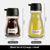 Gianxi Japanese Style Glass Oil Pot Desktop Seasoning Bottle Kitchen Household Glass Soy Sauce Seasoning Can Oil Pot