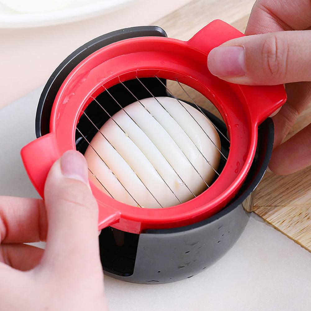 Egg Slicer 3 In 1 Cut Eggs Cooked Eggs Cutter Household Boiled Eggs Creative Tools Bento Cut Flower Shaper Kitchen Accessories