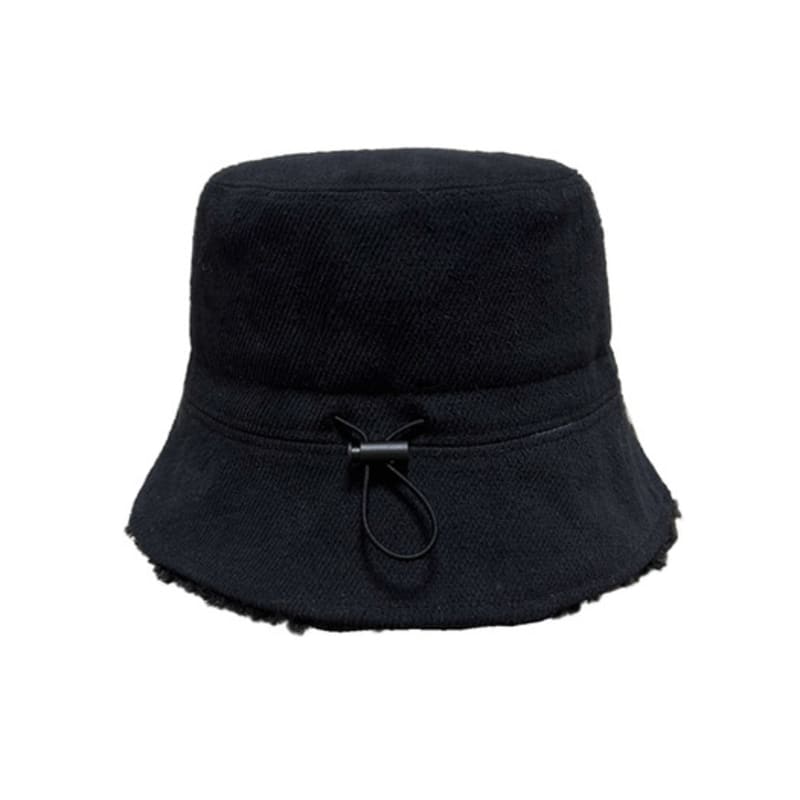 

MAD FACTORY Bubble Bucket Hat - black black