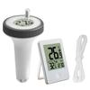 Wireless Pool Thermometer LCD Display 0.1℃ Accuracy Waterproof Digital Floating Thermometer Temperature Meter Pool Thermometer