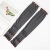 Ruffles Sunscreen Arm Sleeves Solid Color Cycling Arm Cover Breathable Ice Silk Arm Sleeves  Ladies