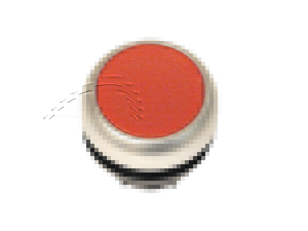 M22-DR-R drive, flat red button, non-return