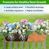 Deck Balcony Railing Planter Window Boxes - 3 Pack 24 Inch Planters for Outdoor Fence Railing Hanging Brown Rust-Resistant Meta