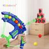 Foam Ball Shooting Toy Bow – Safe Archery Blaster with Soft Balls & Target Cans for Kids Outdoor Indoor Play