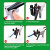 704 Toothpaste Glue Gun Silicone Sealant Gun Manual Glue Gun Auto Repair Tool Manual Extruder Aluminum Tube Glue Extruder