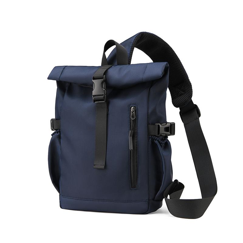 Men's Crossbody Bag Large Capacity Chest Bag Business Shoulder Bag