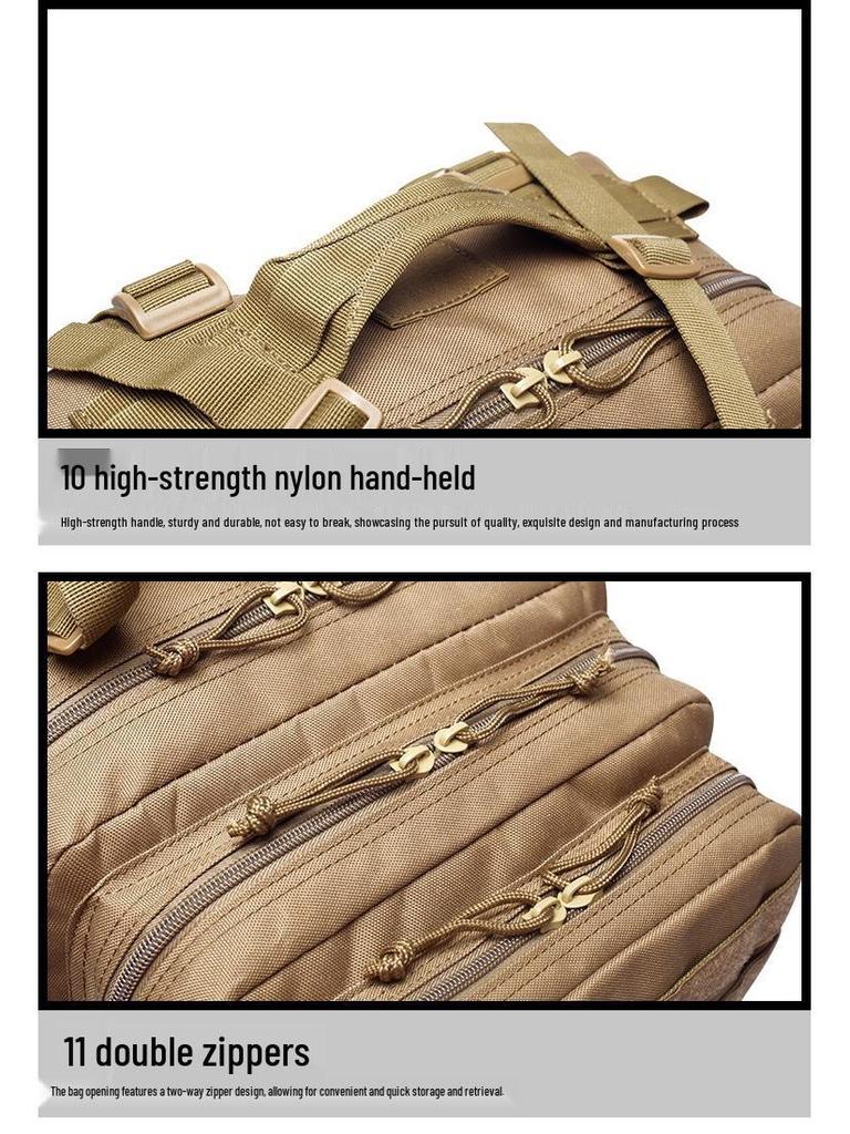 Tactical Waterproof Hiking & Camping Multifunctional Backpack with Laptop Compartment