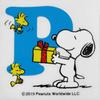 SNOOPY Initial Sticker Alphabet P SN226 -