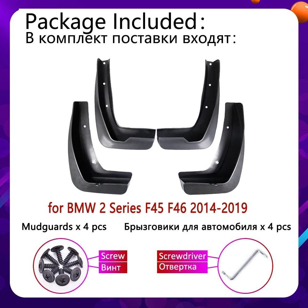 Pentru BMW Seria 2 F45 F46 Gran Active Tourer 2014~ Aparatori de noroi Aripa Aparatori de noroi Aparatori de stropire Accesorii auto 2015 2018