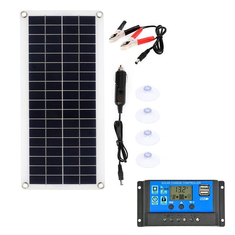Cross-border Portable 10W 18V Polycrystalline Solar Panel Power Bank for Mobile Phone and Car Charging