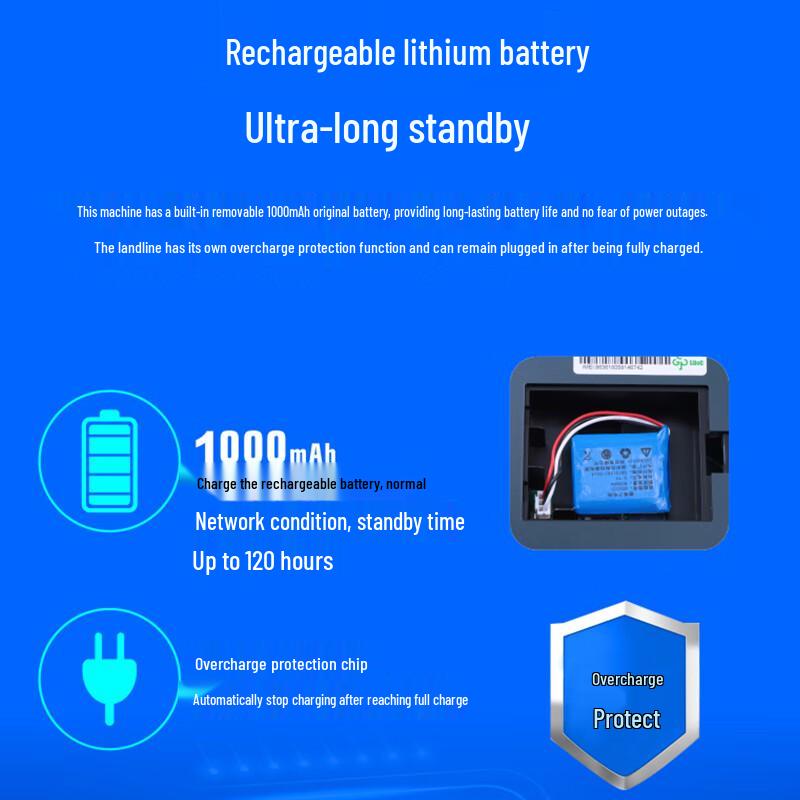 Yijiatong PH20 4G/5G Kabelloses Tischtelefon (CN-Version)