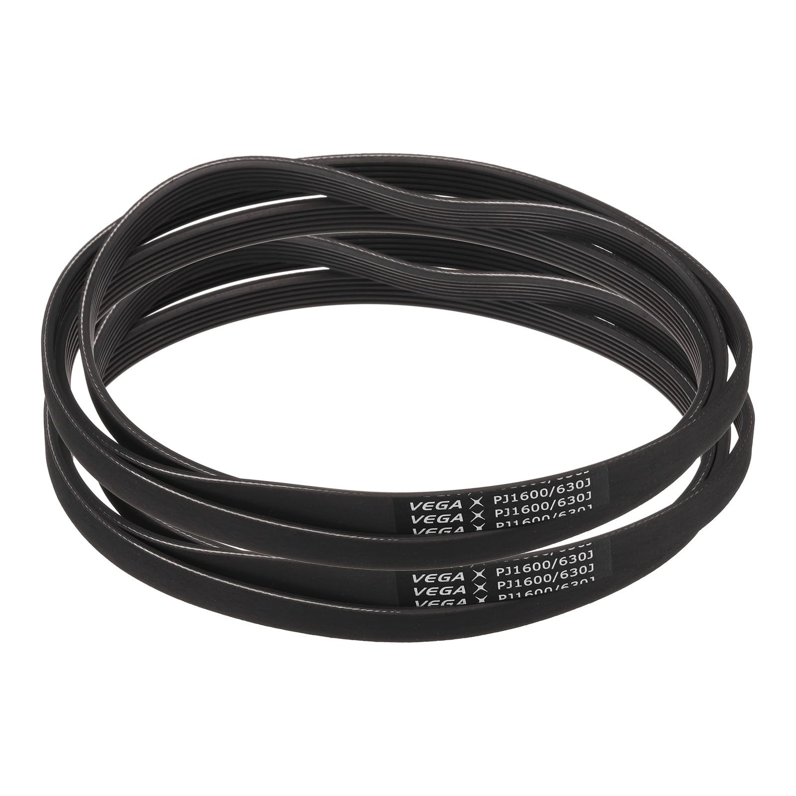 

uxcell 2-Pack 630J6 PJ V-Rib Belts, 6 Ribs, 63 Long x 0.55 Wide x 0.14 High, EPDM Rubber Poly V-Belts, Multi-Wedge Micro V-Belts