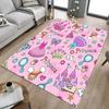 1PC Princess Castle Extra Large Non-Slip Floor Carpet, Office, Family, Bedroom, Studio - Large Area RugJ0354