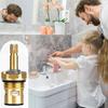 A20F-994053-0070A Badezimmer Küchenarmatur Ersatzventilkartusche, 4Z-24H Heiß und Kalt Messing Ersatzstift