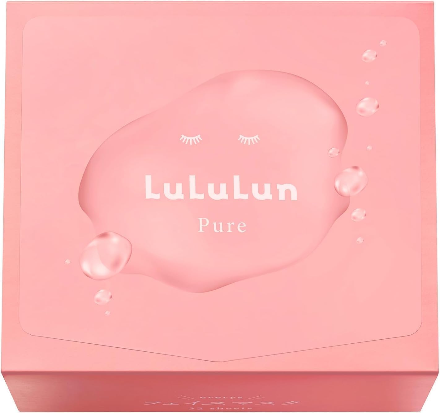 

LuLuLun Pure Every s (32 Sheets) Face Pack / Sheet Mask / Pack / Large Capacity / Daily Skincare