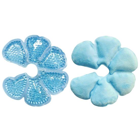 Reusable Breast Ice Pack Gel Therapy Pad for Nursing Breastfeeding Surgery Hot Cold Compress Bags for Engorgement Relief Reduce Pumping Time
