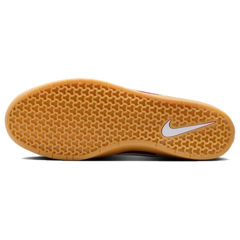 Nike Sb Force 58 Team Rot Gummi Hellbraun Skateboard Schuhe DV5477-601