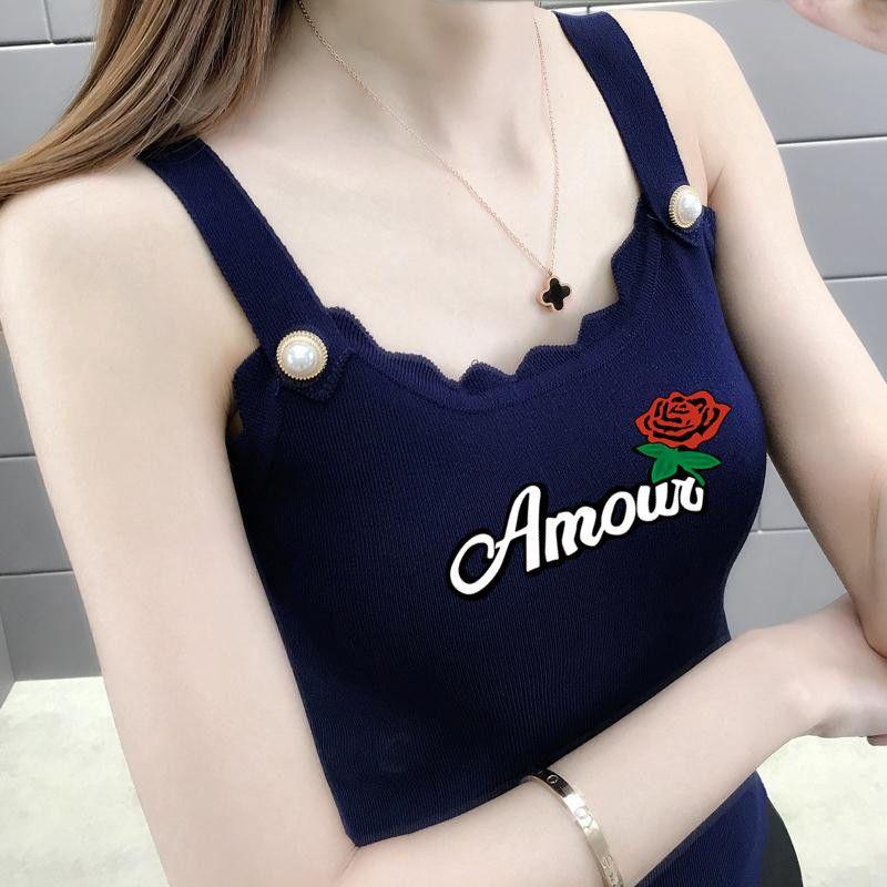 Fashionable and Comfortable Sleeveless Camisole for Women, Perfect for Layering, Short Slim Fit Tank Top