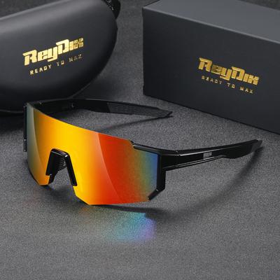 ReyDix ochelari de soare colorați pentru sport, la modă, pentru călărie, UV400
