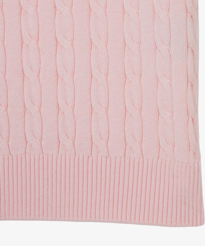 LACOSTE Women'S Cable Short Sleeve Crew Neck Sweater Af590E-56G Z4H