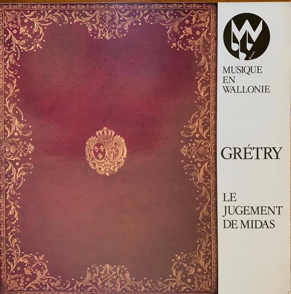 

LP Record ANDRMODESTE GRETRY Le Jugement De Midas MW33 Musique En Wall Belgium Classical Used