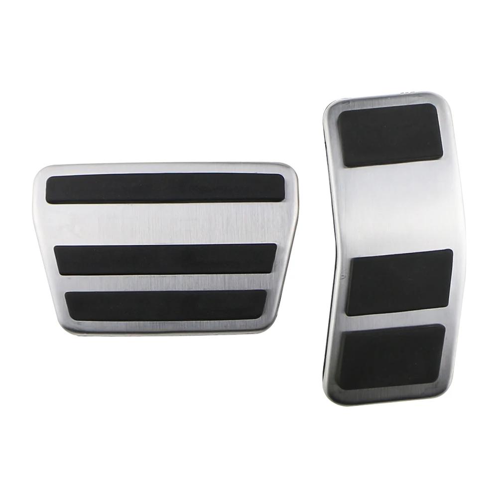 Car Pedals for Ford Fiesta Mk7 2007 2008 2009 2010 2011 2012 Gas Fuel Brake Clutch Pedal Cover Pads Stainless Steel Accessories