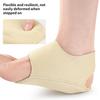 Practical Heel Stabilizers Reinforced Pad Breathable Cotton Fabric Adjustable for Foot Support During Long Walks