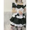 Game Costume Cosplay Miracle Nikki World Tour Black and White Chocolate Maid Outfit Lolita Princess Dress