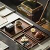 Smooth Surface Rectangular Tea Tray Vintage Brunch Tray Simple Hotel Dinner Plate  Afternoon Tea
