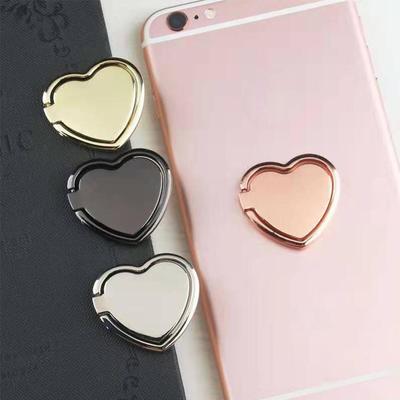 Heart Pattern Mobile Phone Finger Holder Smartphone Stand Holder Universal Phone Accessories For iPhone