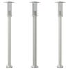 VidaXL Outdoor Floor Lamps 3 Pcs Silver 100 Cm Stainless Steel, Outdoor Ground Lighting, Ground Lighting of 4006352