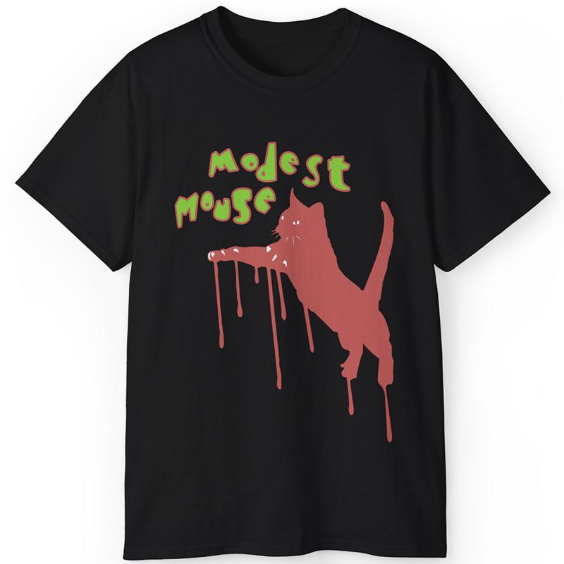 Rare Vintage Modest Mouse CaT T Shirt