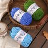 Cloud Thin Ice Soft Gold Velvet Wool, Hand-Woven for Dolls, Scarves, Sweaters, and Slippers.