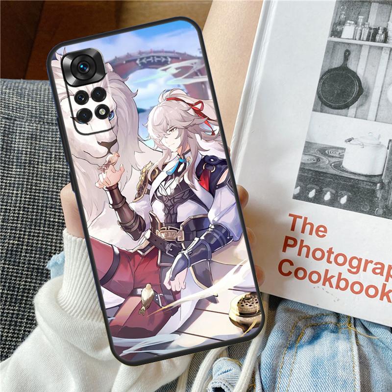 Jing Yuan Honkai Star Rail Case For Xiaomi Redmi Note 12 10 9 11 Pro 9S 10S 11S 12S Cover For Redmi 12 9C 10C 12C 13C